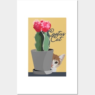 Best days are meowdays Cactus Cat Posters and Art